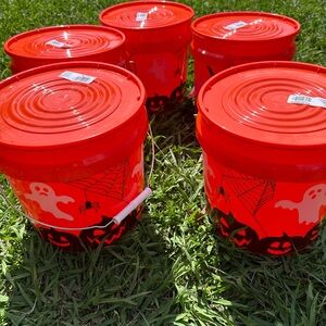 Halloween Home Depot Buckets
